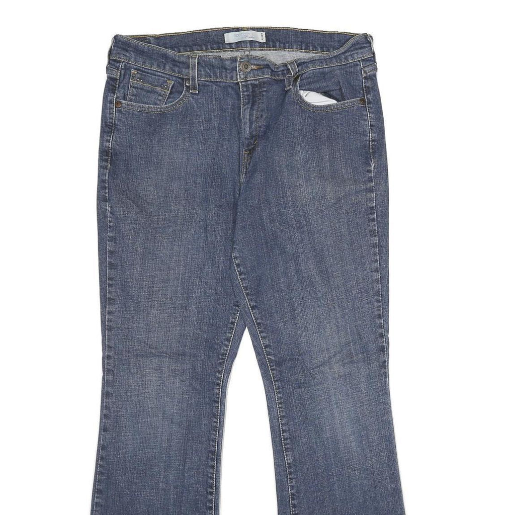 LEVI'S 515 Bootcut Womens Jeans Blue Regular Bootcut Denim Medium W32 L32
