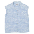 VANS Womens Shirt Blue Floral L