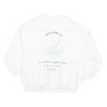 LEVI'S Mens White L Northern Lights Viewing Graphic Crew Neck Sweatshirt Cotton