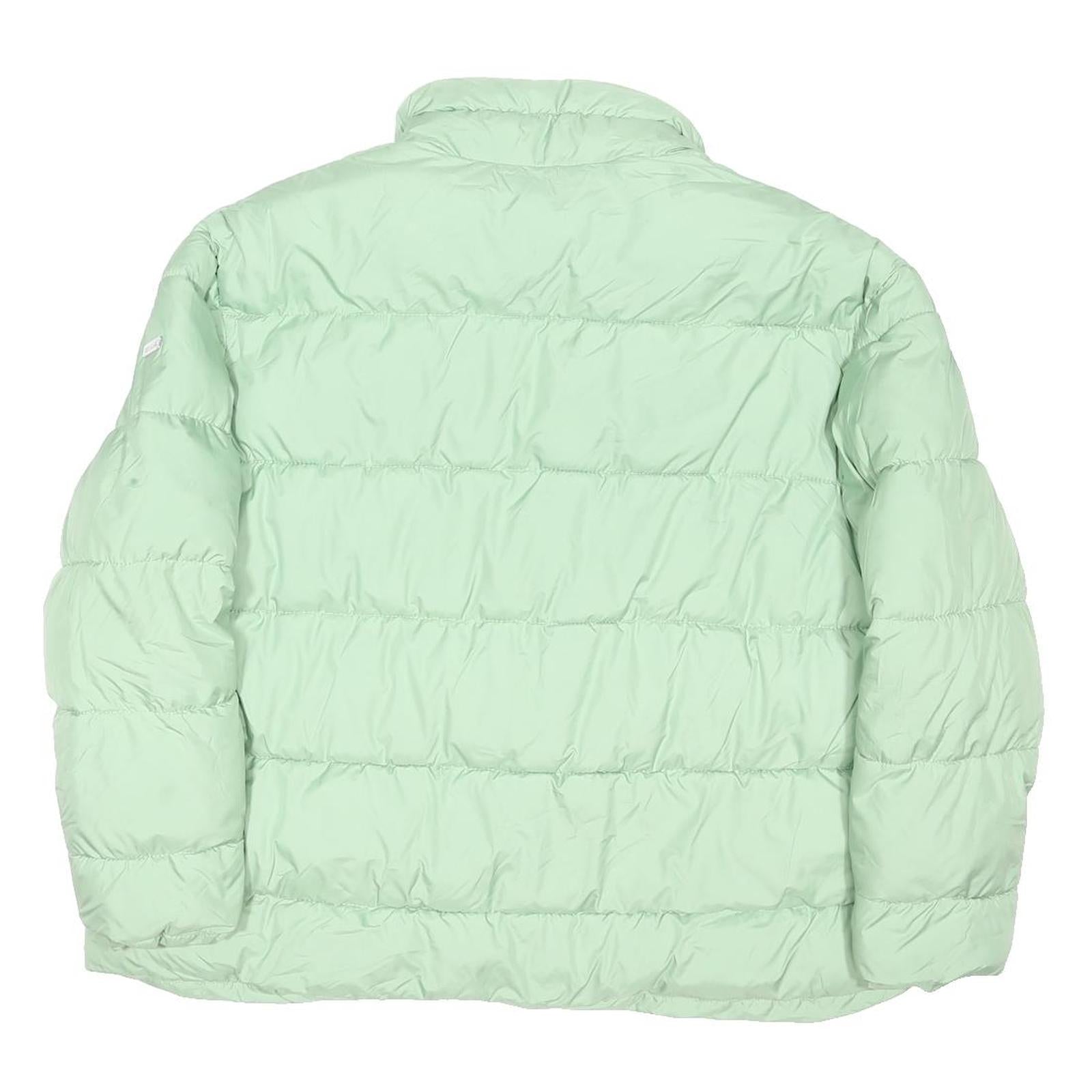 REGETTA Womens Green Jacket UK 20 Polyester Blend Puffer Zip Up Casual