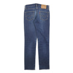 LEVI'S 511 Slim Mens Blue Denim Jeans Slim Straight Cotton Blend Zip W30 L32