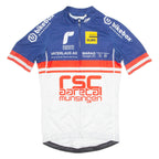 TZAMO Cycling Mens Jersey White 1/4 Zip S