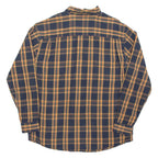 NAUTICA Mens Shirt Blue Check Long Sleeve L
