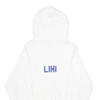 RUSSELL ATHLETIC Mens White Rose Hill Royals Pullover Hoodie S Printed Cotton