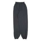 Girls Lined Relaxed Fit Navy Blue Polyester Blend Zip Trousers W24 L30