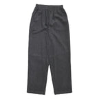 AMERICAN SWEETHEART Womens Cotton Blend Black Regular Fit Straight Leg Trousers