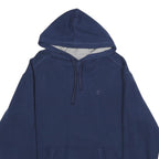 STARTER Mens Navy Blue Hoodie L Cotton Blend Pullover Casual