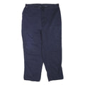 CARHARTT Mens Cotton Blend Navy Regular Fit Trouser W40 L32 Workwear Durable