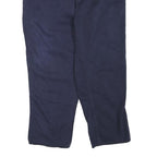 CARHARTT Mens Cotton Blend Navy Regular Fit Trouser W40 L32 Workwear Durable