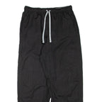 STARTER Mens Track Pants Black Straight M W32 L30