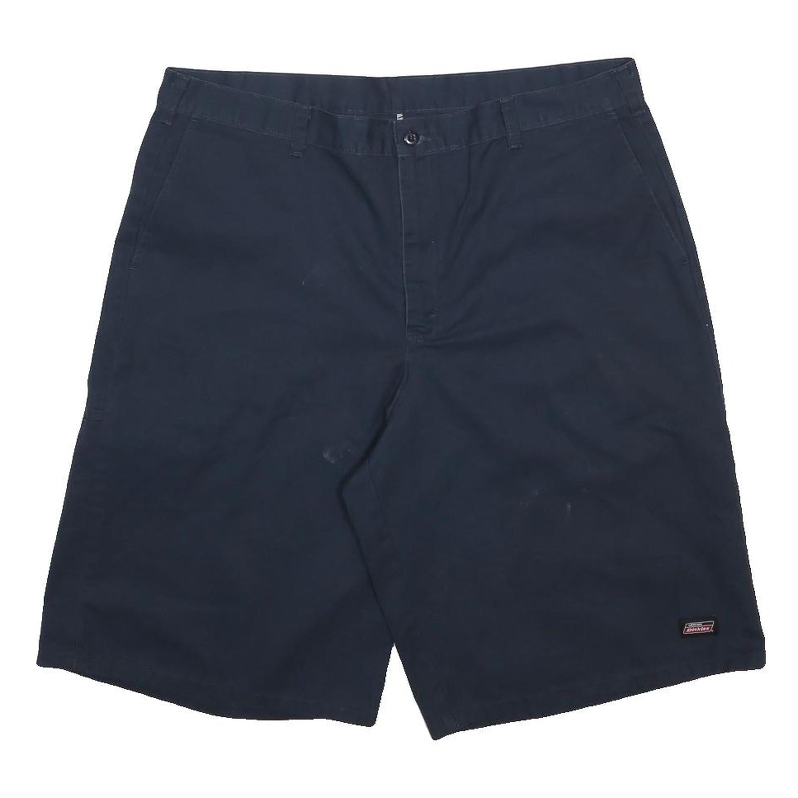 DICKIES Mens Shorts Navy Blue Casual XL W40 Workwear Cotton Blend