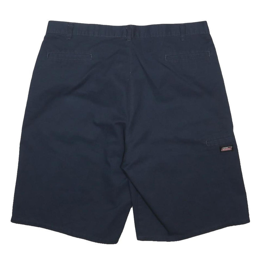 DICKIES Mens Shorts Navy Blue Casual XL W40 Workwear Cotton Blend