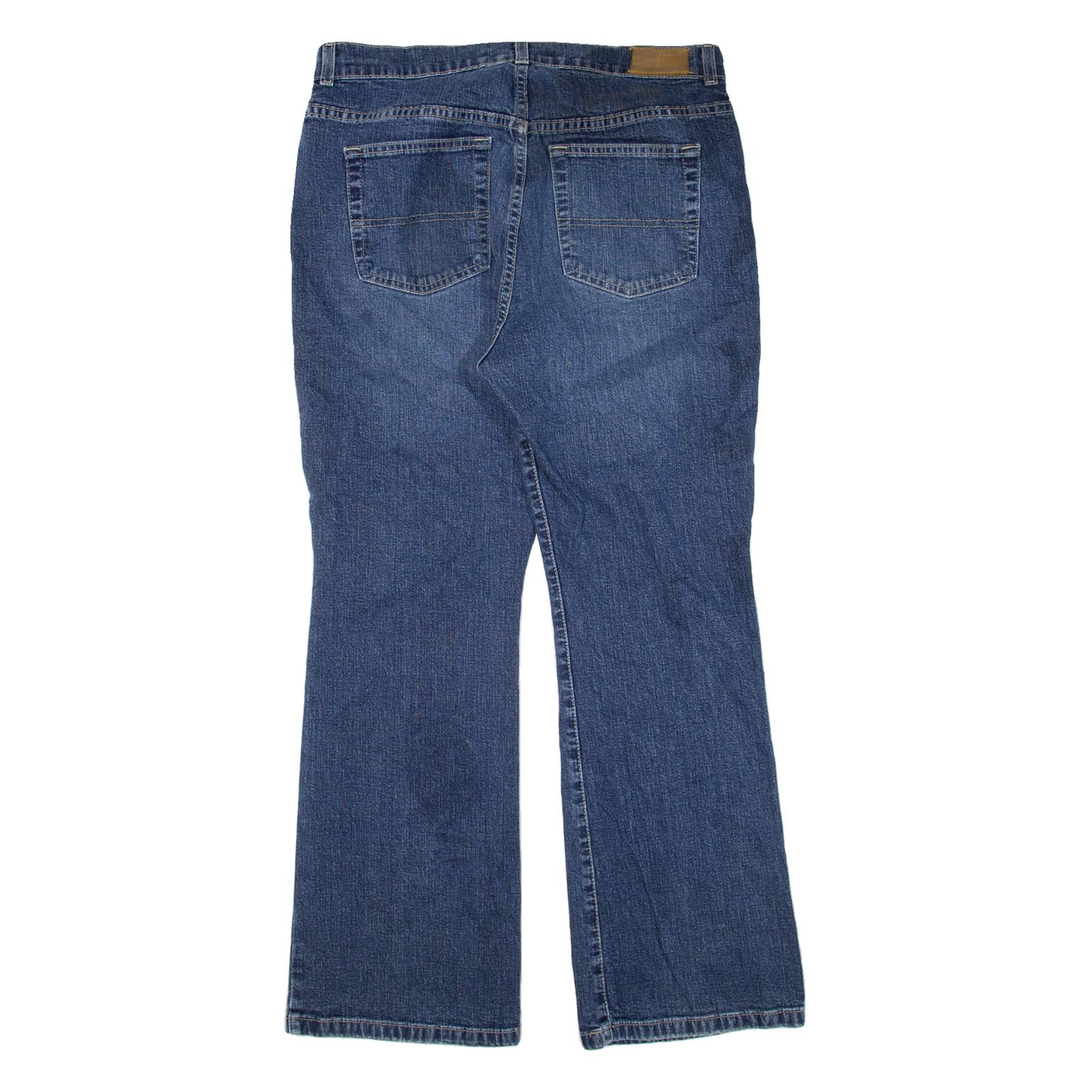 TOMMY HILFIGER Hipster Womens Jeans Blue Regular Bootcut W32 L28