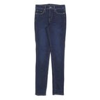 LEVI'S Womens Slim Blue Denim Skinny Jeans Cotton Blend Zip W26 L32