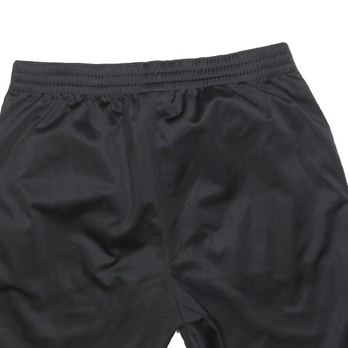 CHAMPION Mens Black & White Sports Shorts S W30 Snap Button Side Panel