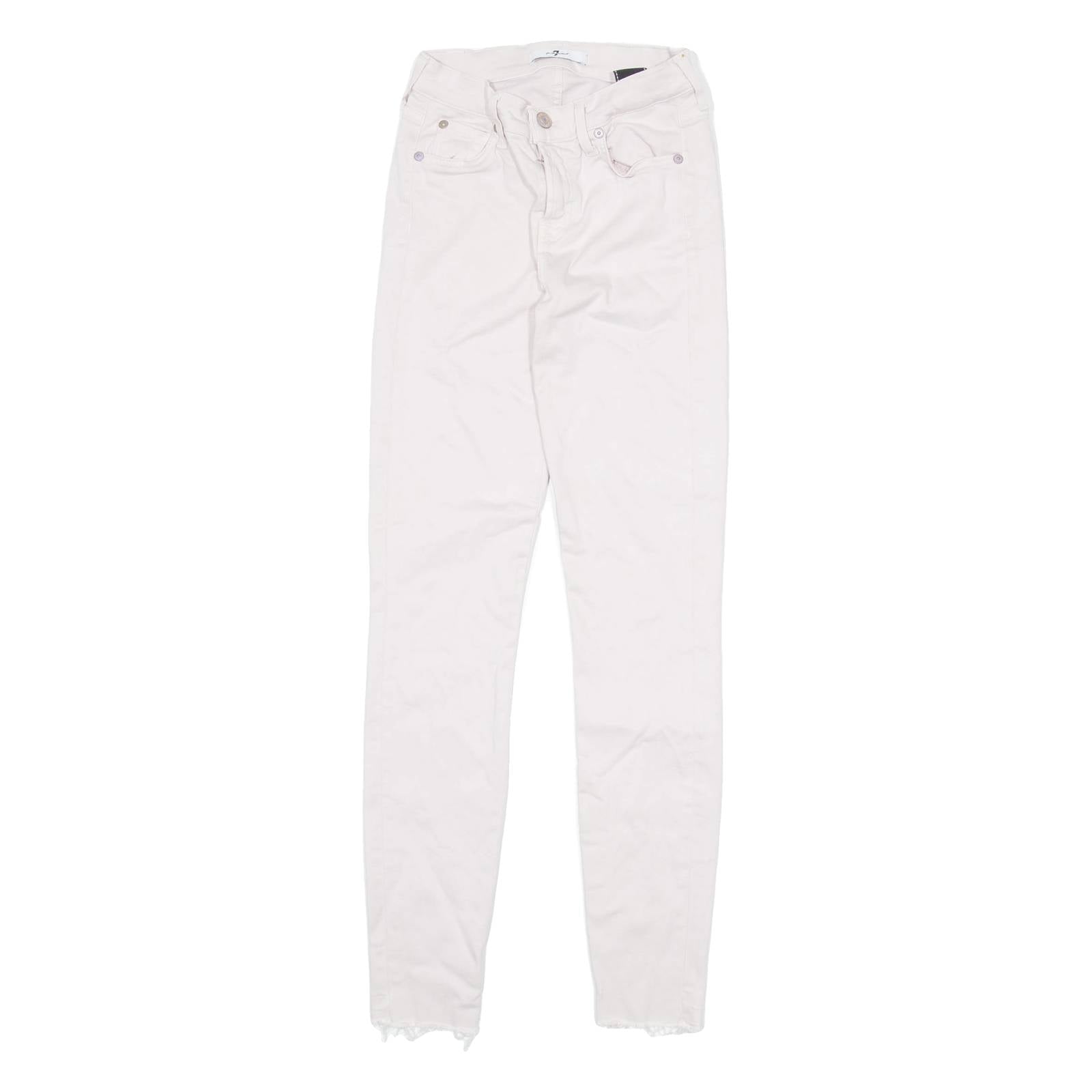 7 FOR ALL MANKIND Mens Jeans Pink Regular Straight W20 L25