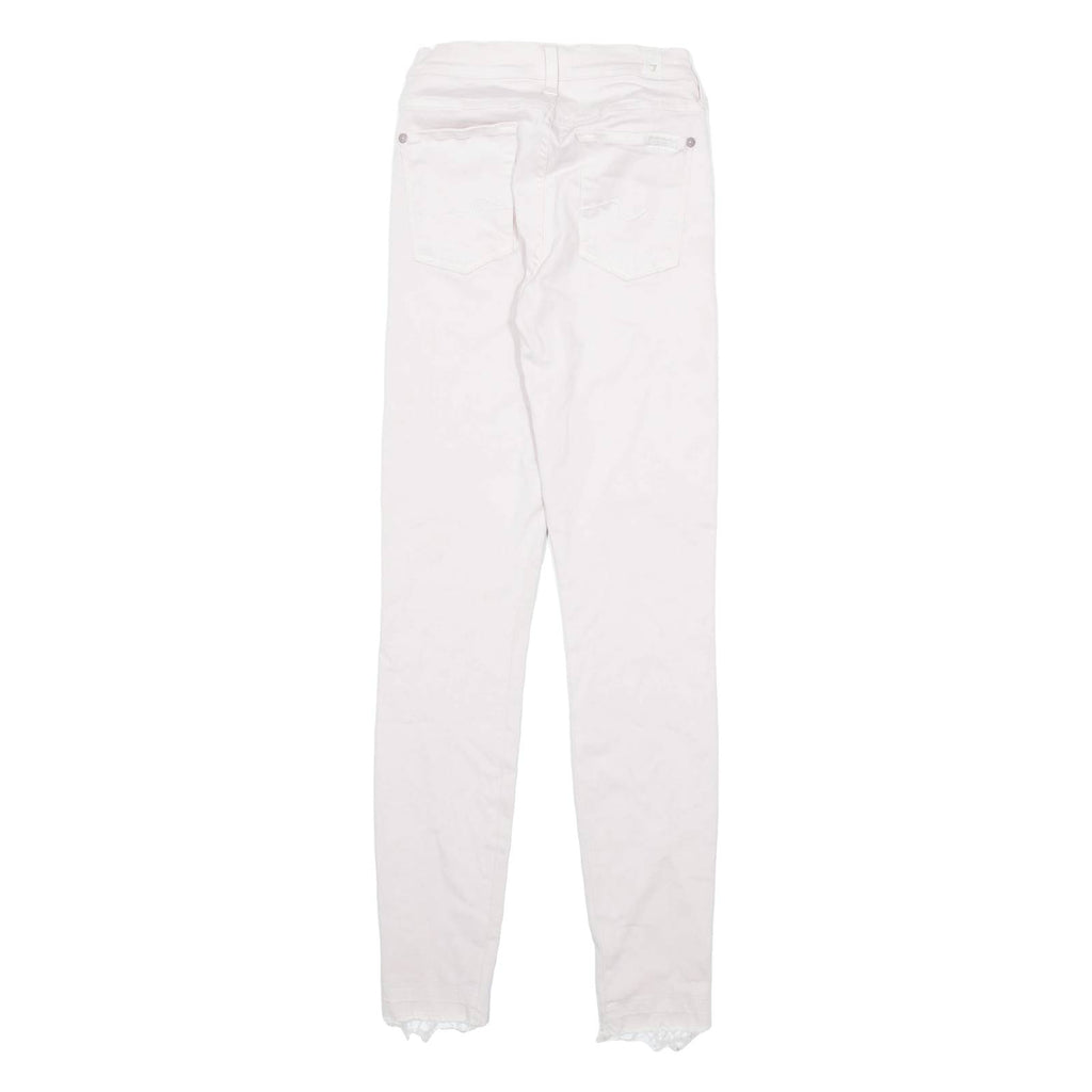 7 FOR ALL MANKIND Mens Jeans Pink Regular Straight W20 L25