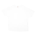 NIKE Mens White Plain T-Shirt XL Short Sleeve Crew Neck Casual Cotton Blend