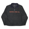 NAUTICA Mens Black Pullover Plain Crew Neck Basic Knit L Jumper