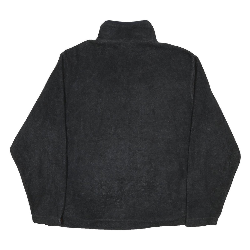 NAUTICA Mens Black Pullover Plain Crew Neck Basic Knit L Jumper