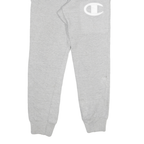 CHAMPION Mens Joggers Grey S W24 L29 Cotton Blend Regular Tapered Fit