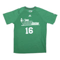ADIDAS Mens Green Chris Sailer Kicking Graphic T-Shirt L Short Sleeve Crew Neck