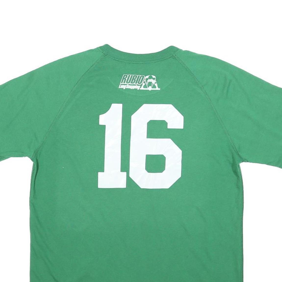 ADIDAS Mens Green Chris Sailer Kicking Graphic T-Shirt L Short Sleeve Crew Neck