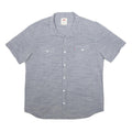 LEVI'S Mens Blue Cotton Short Sleeve Shirt 2XL Casual Lightweight Summer Fit