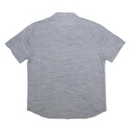 LEVI'S Mens Blue Cotton Short Sleeve Shirt 2XL Casual Lightweight Summer Fit