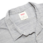LEVI'S Mens Blue Cotton Short Sleeve Shirt 2XL Casual Lightweight Summer Fit