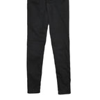 LEVI'S Womens Jeans Black Slim Skinny Denim Raw W25 L30 Stylish Fitted