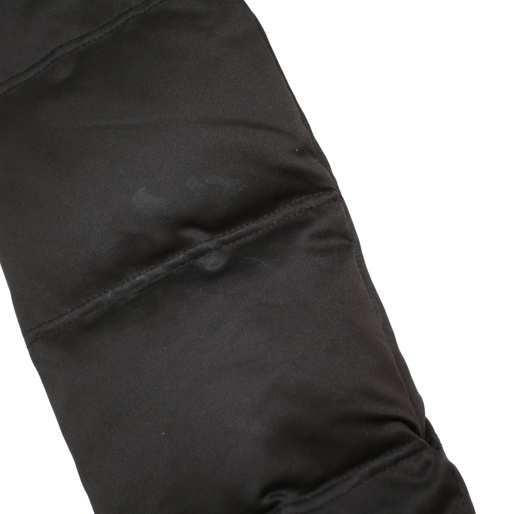 CALVIN KLEIN Womens Black Puffer Jacket M Polyester Woven Plain Zip Stand-Up