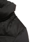 CALVIN KLEIN Womens Black Puffer Jacket M Polyester Woven Plain Zip Stand-Up