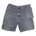 WRANGLER Mens Denim Grey Casual Shorts L W36 Carpenter Style Cotton Workwear