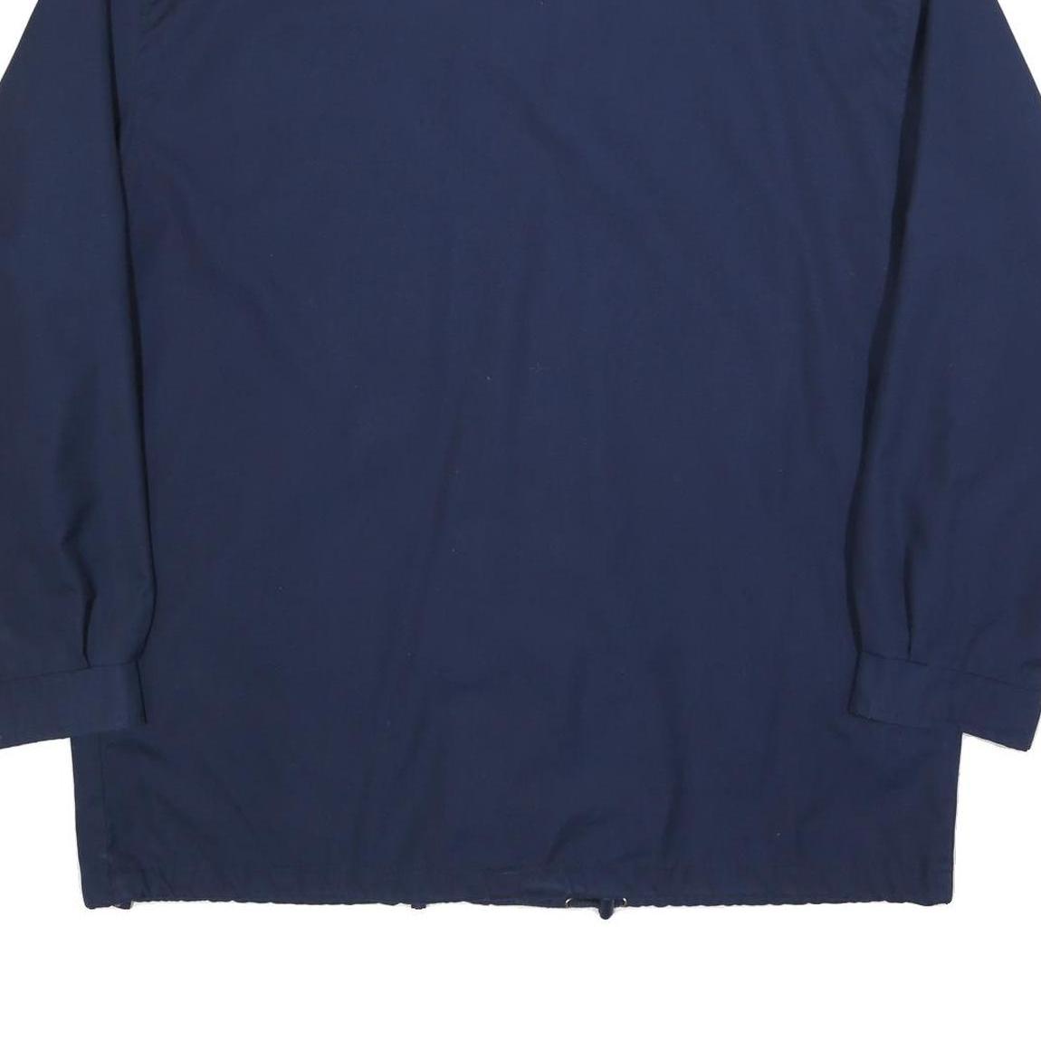 FILA Mens Navy Blue Jacket 2XL Polyester Blend Zip Front Casual Sportswear