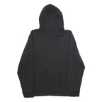 NEW ERA Mens Black Orange Baseball Pullover Hoodie L Cotton Blend Casual Wear