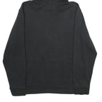 NEW ERA Mens Black Orange Baseball Pullover Hoodie L Cotton Blend Casual Wear