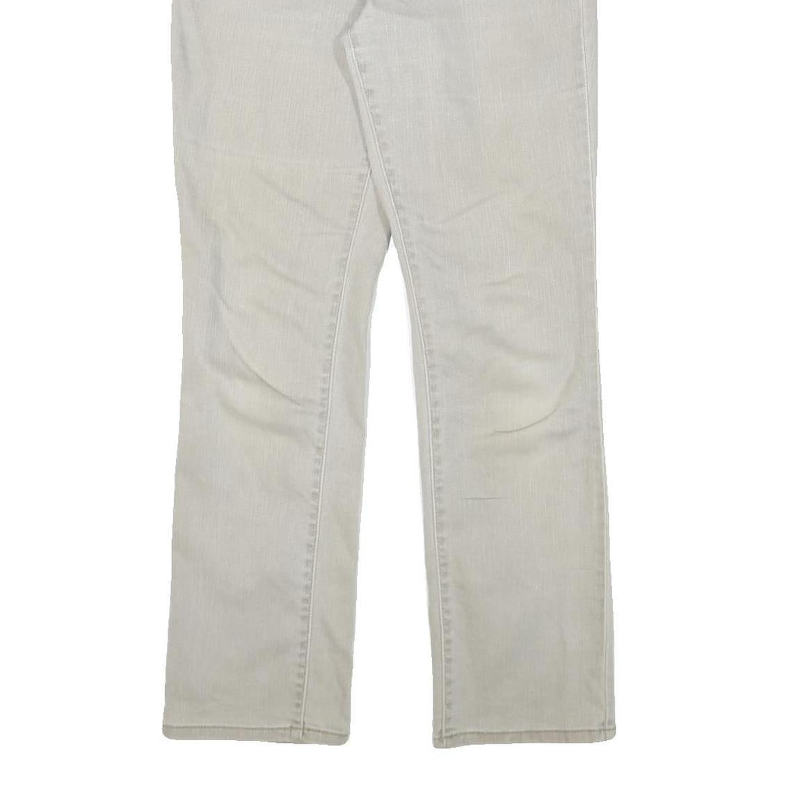 LEVI'S 505 Mens Jeans White Regular Straight Denim Light W30 L29 Classic Fit Zip