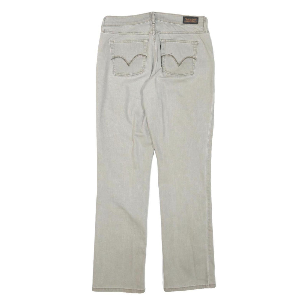 LEVI'S 505 Mens Jeans White Regular Straight Denim Light W30 L29 Classic Fit Zip