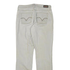 LEVI'S 505 Mens Jeans White Regular Straight Denim Light W30 L29 Classic Fit Zip