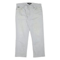 CALVIN KLEIN JEANS Mens Regular Fit Light Grey Denim Jeans W36 L29 Classic