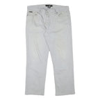 CALVIN KLEIN JEANS Mens Regular Fit Light Grey Denim Jeans W36 L29 Classic