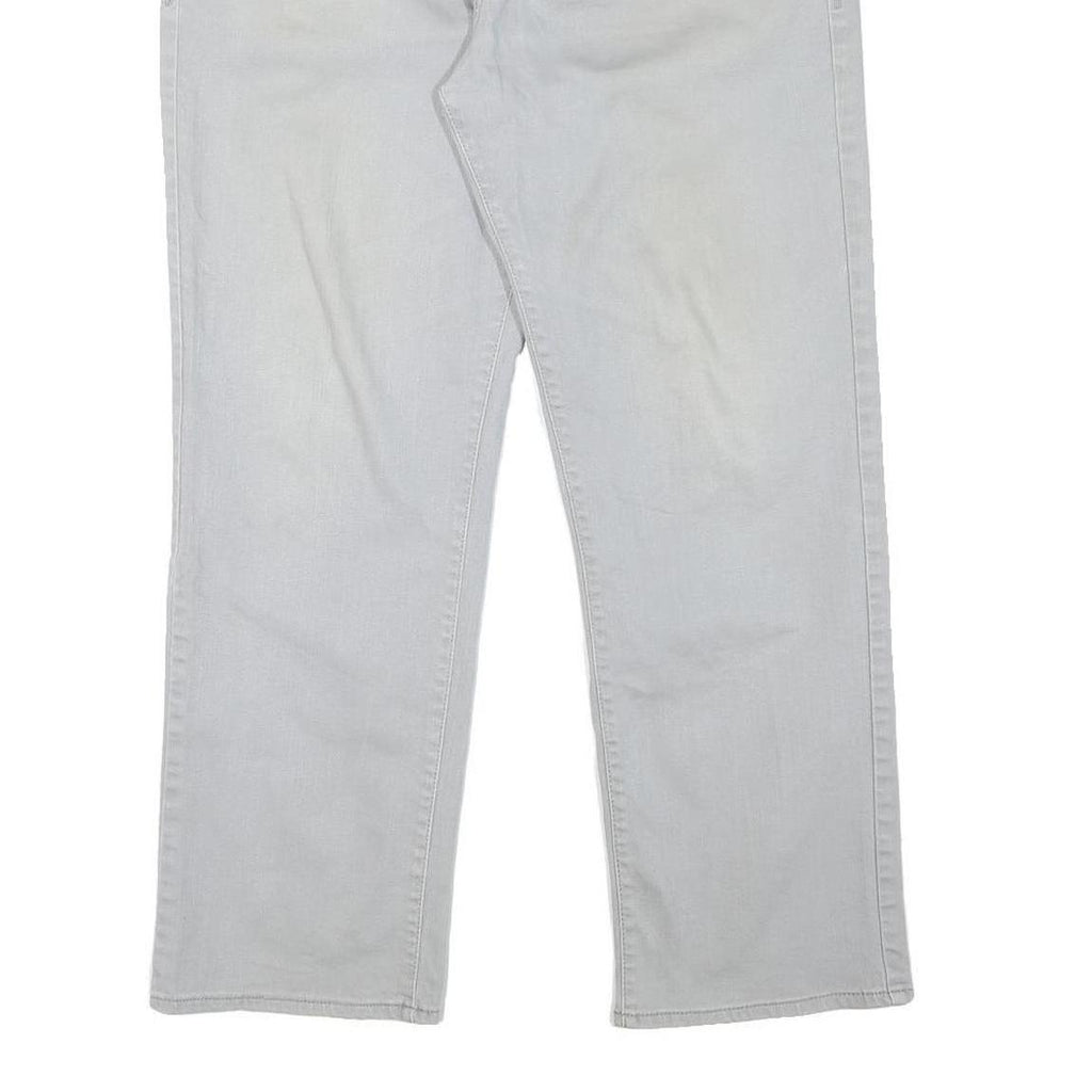 CALVIN KLEIN JEANS Mens Regular Fit Light Grey Denim Jeans W36 L29 Classic