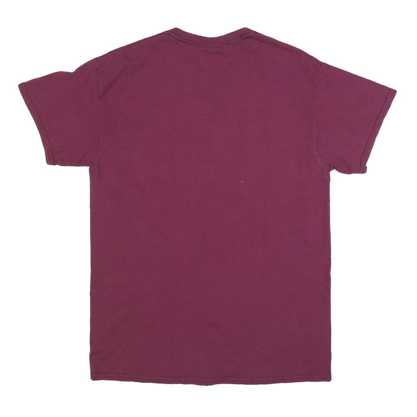 MV SPORT Mens Maroon Claremont McKenna College Graphic T-Shirt M Short Sleeve