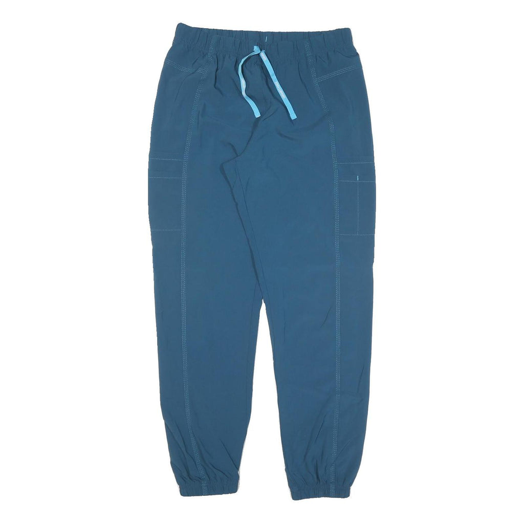 CARHARTT Womens Joggers Blue Drawstring Relaxed Tapered M W30 L30 Casual