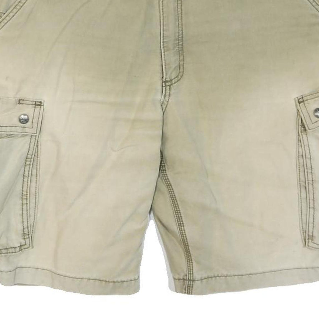 CARHARTT Mens Cargo Beige Shorts L W38 Relaxed Fit Cotton Blend Workwear