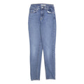 LEVI'S 721 Womens Slim Blue Denim Light W23 L30 Jeans Cotton Blend Zip