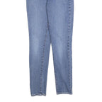 LEVI'S 721 Womens Slim Blue Denim Light W23 L30 Jeans Cotton Blend Zip