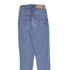 LEVI'S 721 Womens Slim Blue Denim Light W23 L30 Jeans Cotton Blend Zip