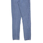 LEVI'S 721 Womens Slim Blue Denim Light W23 L30 Jeans Cotton Blend Zip